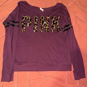Victoria's Secret PINK Maroon Top
